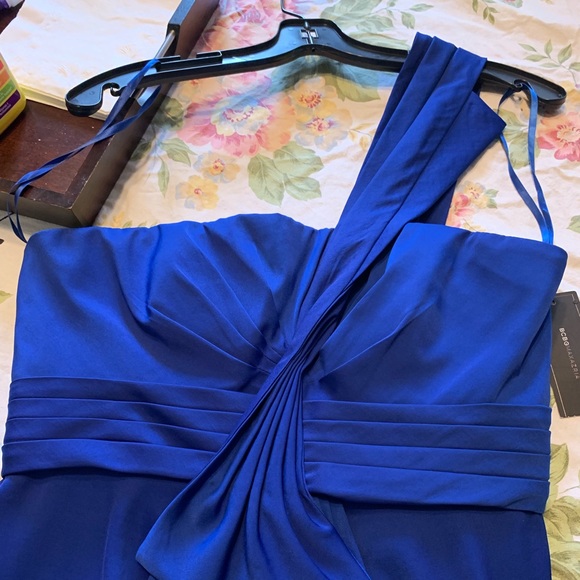 New BCBGMAXAZRIA one shoulder dress NWT - Picture 3 of 5